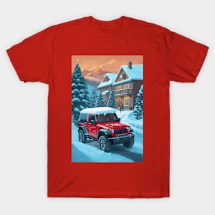 Christmas 4x4 poster T-Shirt